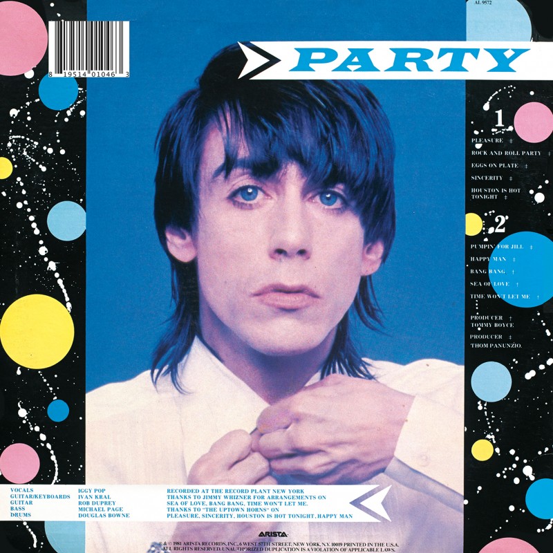 Aannames, aannames. Raad eens Sluimeren Overeenkomend Iggy Pop – CD – Party – Culture Factory